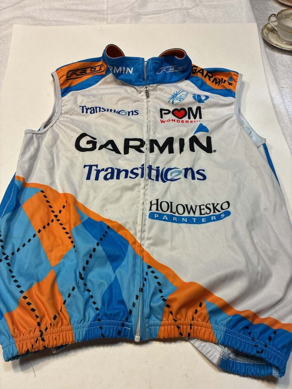 Pearl Izumi Garmin-Transitions Pro Cycling Team Sleeveless Wind Vest